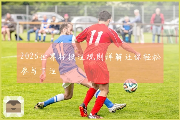2026世界杯投注规则详解让你轻松参与下注