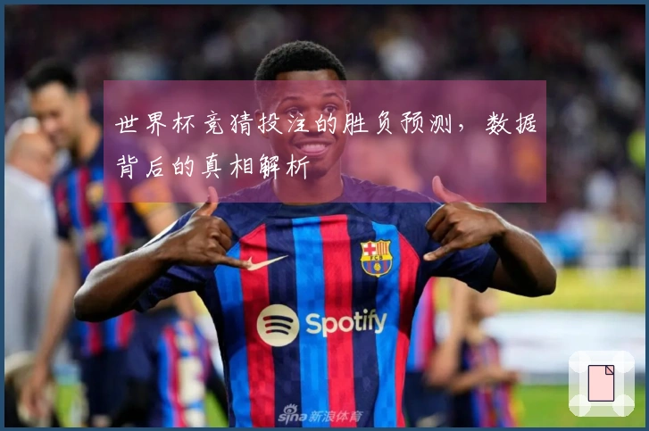 世界杯竞猜投注的胜负预测，数据背后的真相解析